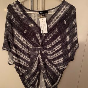 Fifteen twenty brand twist front top size small